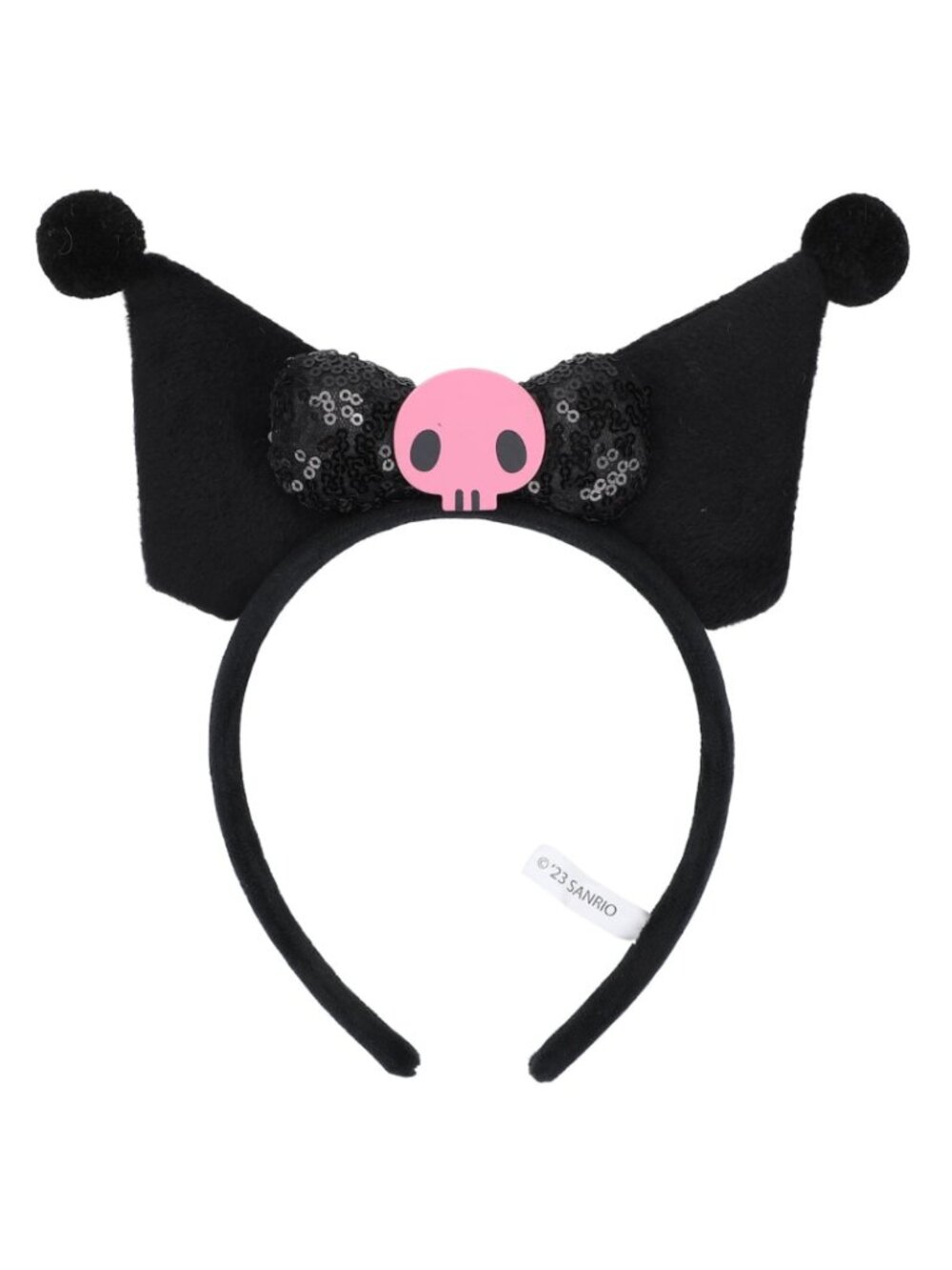 Kuromi Soft Plush Cosplay Headband - NWT
